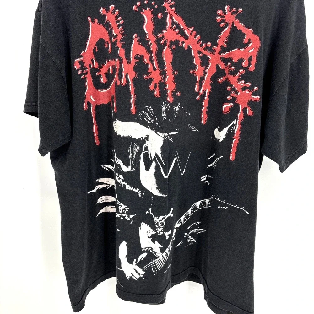 GWAR Balsac The Jaws of Death Short Sleeve T-Shirt 90s Men XL Vintage Metal Band